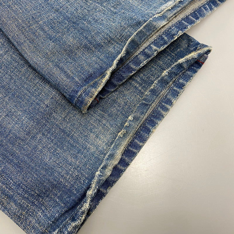 【中古品】【メンズ】 DIESEL ディーゼル CRUSHED GIMMICK WIDE DENIM PANTS クラッシュド ギミック ワイド デニム パンツ ボトムス ズボン 152-260413-cs-16-izu サイズ：32 カラー：インディゴ 万代Net店