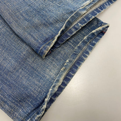【中古品】【メンズ】 DIESEL ディーゼル CRUSHED GIMMICK WIDE DENIM PANTS クラッシュド ギミック ワイド デニム パンツ ボトムス ズボン 152-260413-cs-16-izu サイズ：32 カラー：インディゴ 万代Net店