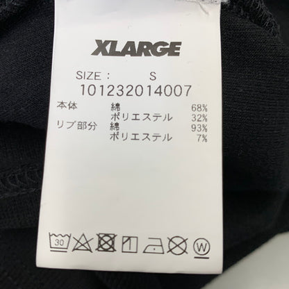 【中古品】【メンズ】 XLARGE エクストララージ 101232014007 KNIT ZIP UP SHIRT ニット ジップ アップ シャツ トップス 半袖 142-260730-cs-16-izu サイズ：S カラー：ブラック 万代Net店