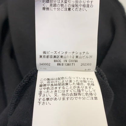 【中古品】【メンズ】 XLARGE エクストララージ 101232014007 KNIT ZIP UP SHIRT ニット ジップ アップ シャツ トップス 半袖 142-260730-cs-16-izu サイズ：S カラー：ブラック 万代Net店