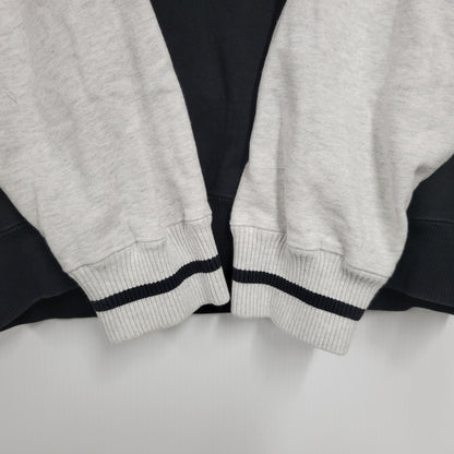 【中古品】【メンズ】 XLARGE エクストララージ 101233012025 RETRO CREWNECK SWEAT レトロ クルーネック スウェット トップス 142-260605-kh-12-izu サイズ：L カラー：ブラック×ホワイト 万代Net店