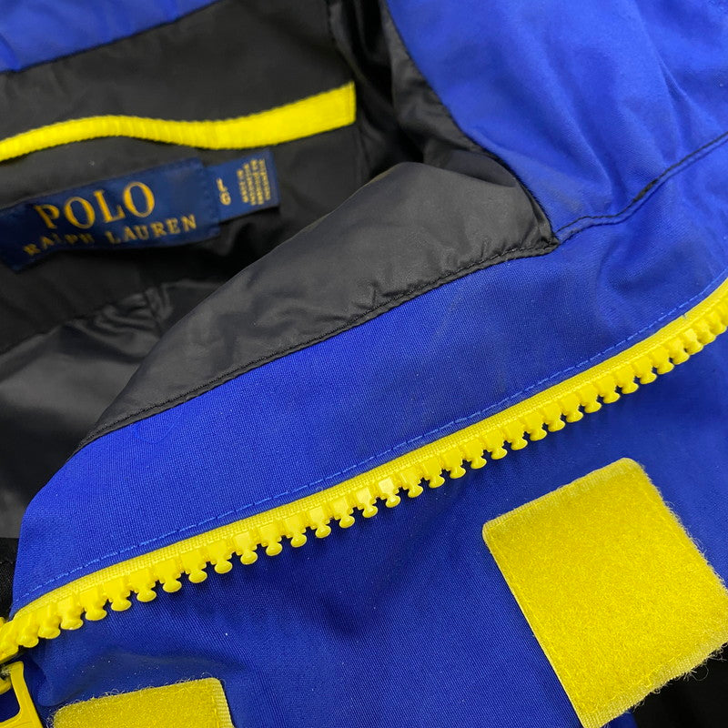 【中古品】【メンズ】 POLO RALPH LAUREN ポロ・ラルフローレン ALPINE SKI 1992 PRL1 JACKET アルパイン スキー ジャケット アウター 147-260414-kh-05-izu サイズ：L カラー：マルチ 万代Net店