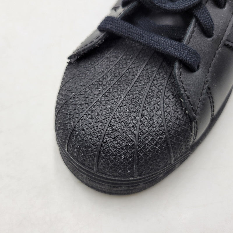 【中古品】【メンズ】 adidas アディダス EG4957 SUPERSTAR スーパースター スニーカー 靴 161-260416-kh-14-izu サイズ：27.5 カラー：CORE BLACK/CORE BLACK 万代Net店
