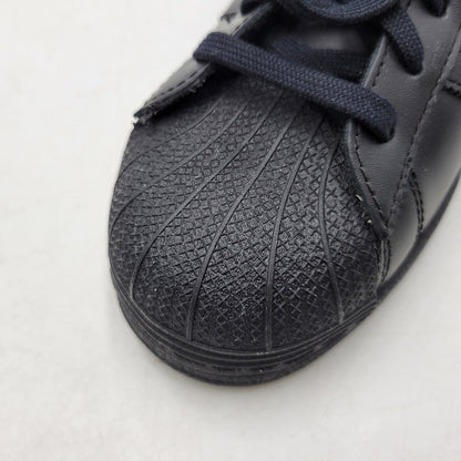 【中古品】【メンズ】 adidas アディダス EG4957 SUPERSTAR スーパースター スニーカー 靴 161-260416-kh-14-izu サイズ：27.5 カラー：CORE BLACK/CORE BLACK 万代Net店
