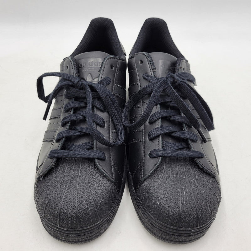 【中古品】【メンズ】 adidas アディダス EG4957 SUPERSTAR スーパースター スニーカー 靴 161-260416-kh-14-izu サイズ：27.5 カラー：CORE BLACK/CORE BLACK 万代Net店