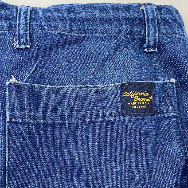 【中古品】【メンズ】 CALIFORNIA BRAND カリフォルニア ブランド USA製 DENIM PANTS デニム パンツ ズボン ボトムス 156-260714-ya-14-izu サイズ：下記参照 カラー：インディゴ 万代Net店
