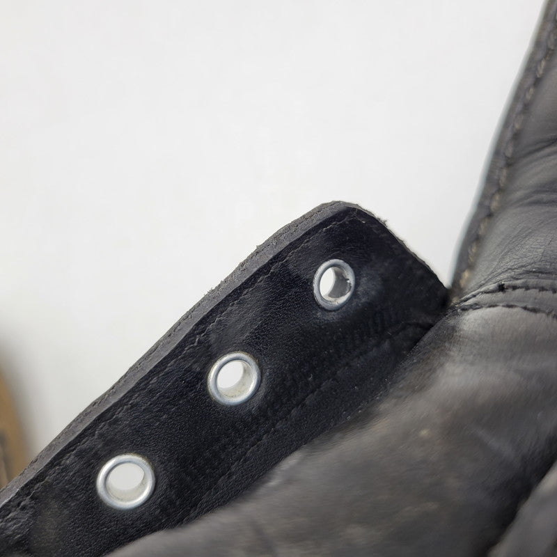 【現状渡し品】【メンズ】 Chippewa チペワ 25061 刺繍白タグ USA製 6INCH MOC BOOTS RETRO 6インチ モック ブーツ レトロ 靴 164-260416-kh-15-izu サイズ：9 1/2 カラー：ブラック 万代Net店