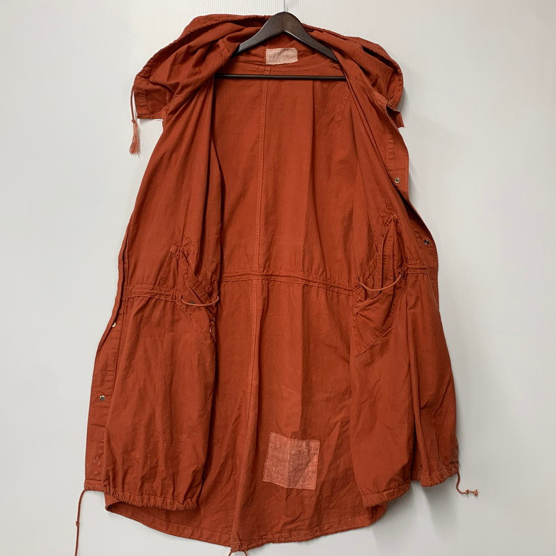 【中古品】【メンズ】 U.S.ARMY ユーエスアーミー 55-P-4123-20 MIL-P-10809 8-21-50 50S M-1950 PARKA FIELD OVERWHITE パーカ フィールド オーバーホワイト トップス 長袖 146-260415-ya-05-izu サイズ：M カラー：オレンジ 万代Net店