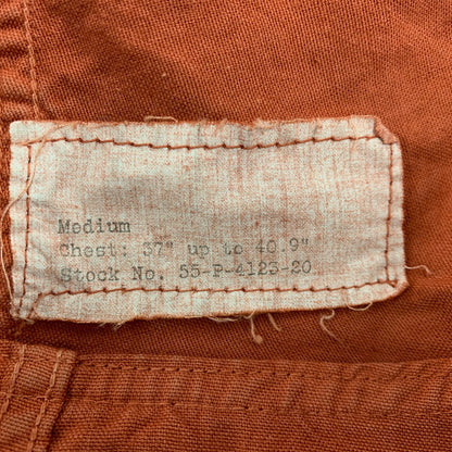 【中古品】【メンズ】 U.S.ARMY ユーエスアーミー 55-P-4123-20 MIL-P-10809 8-21-50 50S M-1950 PARKA FIELD OVERWHITE パーカ フィールド オーバーホワイト トップス 長袖 146-260415-ya-05-izu サイズ：M カラー：オレンジ 万代Net店
