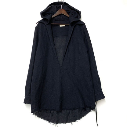 【中古品】【メンズ】 25SS-B-BL11 25SS HOODED PULLOVER SHIRTS フーデッド プルオーバー シャツ トップス 長袖 140-260415-ya-02-izu サイズ：1 カラー：NAVY 万代Net店