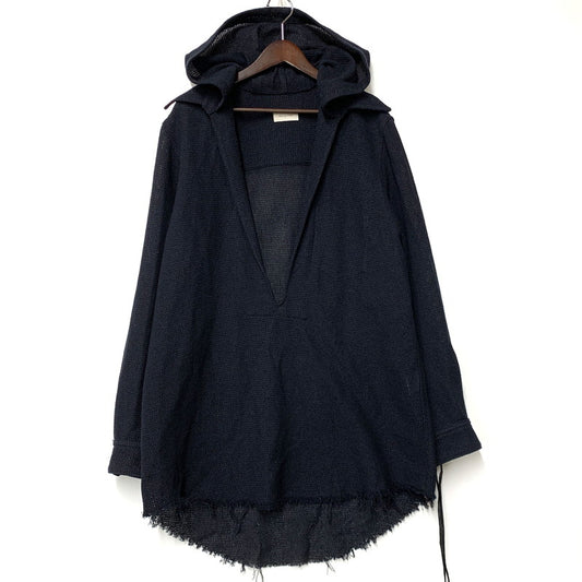 【中古品】【メンズ】 BED J.W. FORD ベッドフォード 25SS-B-BL11 25SS HOODED PULLOVER SHIRTS フーデッド プルオーバー シャツ トップス 長袖 140-260415-ya-02-izu サイズ：1 カラー：NAVY 万代Net店