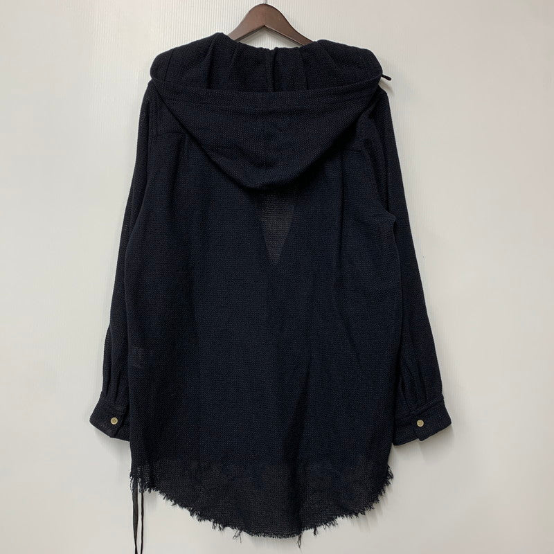 【中古品】【メンズ】 25SS-B-BL11 25SS HOODED PULLOVER SHIRTS フーデッド プルオーバー シャツ トップス 長袖 140-260415-ya-02-izu サイズ：1 カラー：NAVY 万代Net店