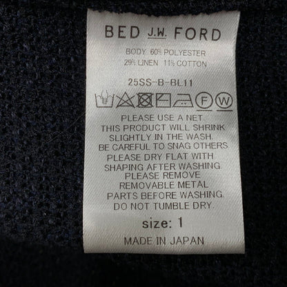 【中古品】【メンズ】 25SS-B-BL11 25SS HOODED PULLOVER SHIRTS フーデッド プルオーバー シャツ トップス 長袖 140-260415-ya-02-izu サイズ：1 カラー：NAVY 万代Net店