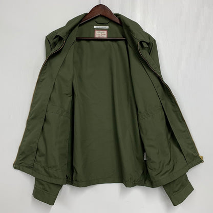 【中古品】【メンズ】 BLUE WATER ブルーウォーター CKS1015 ポプリン ジャケット アウター 140-260417-kh-19-izu サイズ：M カラー：グリーン 万代Net店