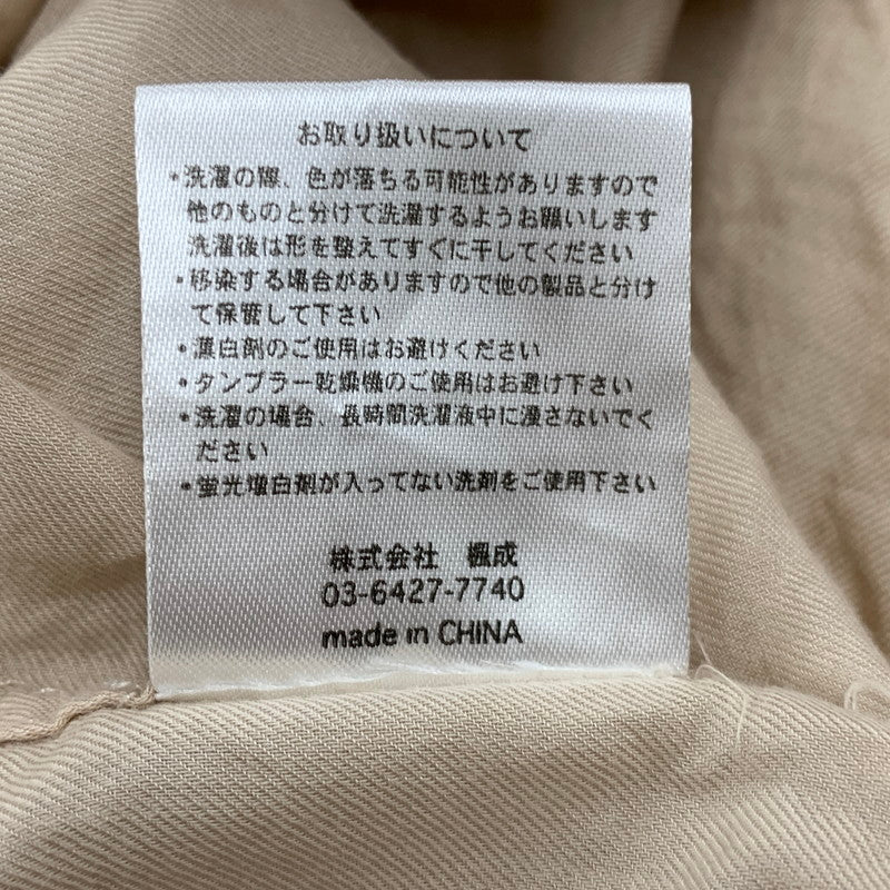 【中古品】【メンズ】 TIGHTBOOTH PRODUCTION タイトブース プロダクション OPEN COLLAR オープン カラーSS ショートスリーブ SHIRTシャツ トップス 半袖 142-260415-ya-03-izu サイズ：XL カラー：BEIGE 万代Net店