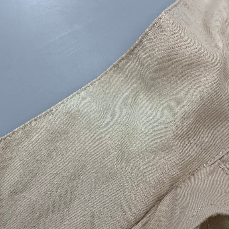 【中古品】【メンズ】 TIGHTBOOTH PRODUCTION タイトブース プロダクション OPEN COLLAR オープン カラーSS ショートスリーブ SHIRTシャツ トップス 半袖 142-260415-ya-03-izu サイズ：XL カラー：BEIGE 万代Net店