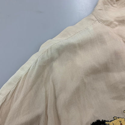 【中古品】【メンズ】 TIGHTBOOTH PRODUCTION タイトブース プロダクション OPEN COLLAR オープン カラーSS ショートスリーブ SHIRTシャツ トップス 半袖 142-260415-ya-03-izu サイズ：XL カラー：BEIGE 万代Net店
