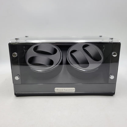 【中古品】【メンズ/レディース】 ROYAL HAUSEN ロイヤルハウゼン WATCH WINDER ウォッチ ワインダー 208-260416-kh-07-izu カラー：ブラック 万代Net店