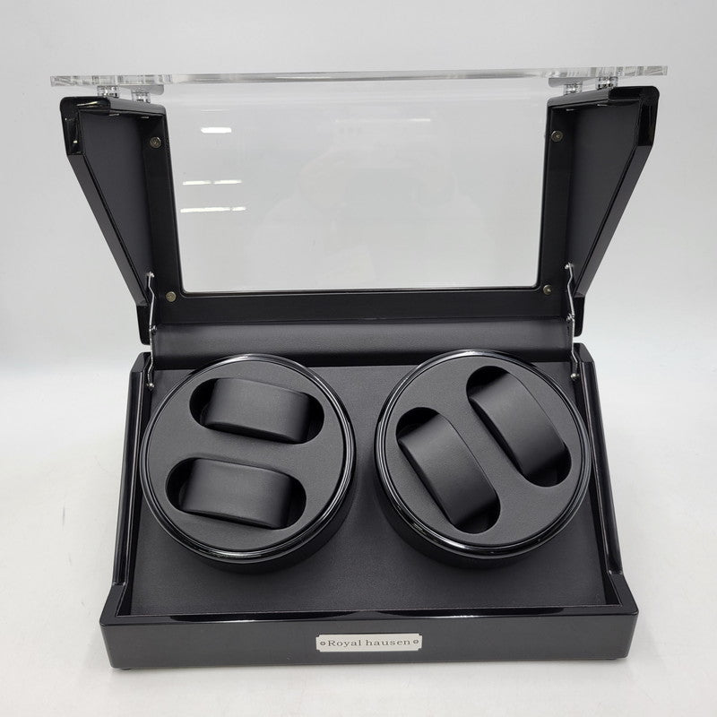 【中古品】【メンズ/レディース】 ROYAL HAUSEN ロイヤルハウゼン WATCH WINDER ウォッチ ワインダー 208-260416-kh-07-izu カラー：ブラック 万代Net店