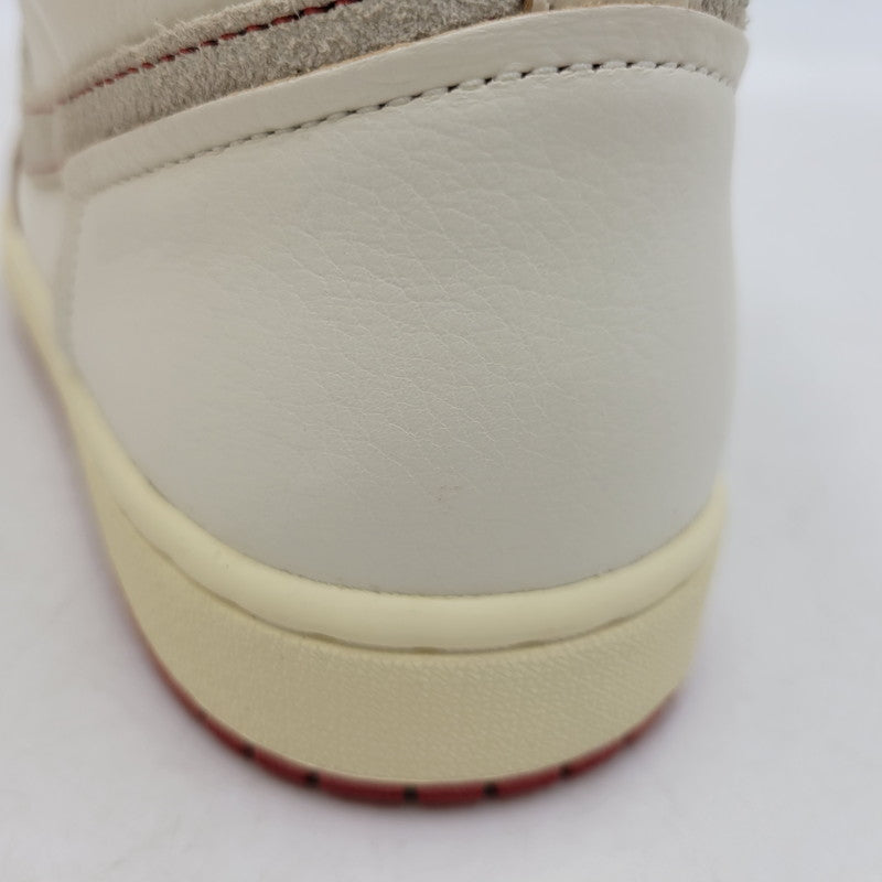 【中古品】【メンズ】 NIKE ナイキ DB4612-100 WOMEN'S AIR JORDAN 1 RETRO HIGH OG RARE AIR ウィメンズ エア ジョーダン 1 レトロ ハイ OG レア エア シナバー スニーカー 靴 160-260416-kh-13-izu サイズ：27.5 カラー：SAIL/CINNABAR-LIGHT 万代Net店