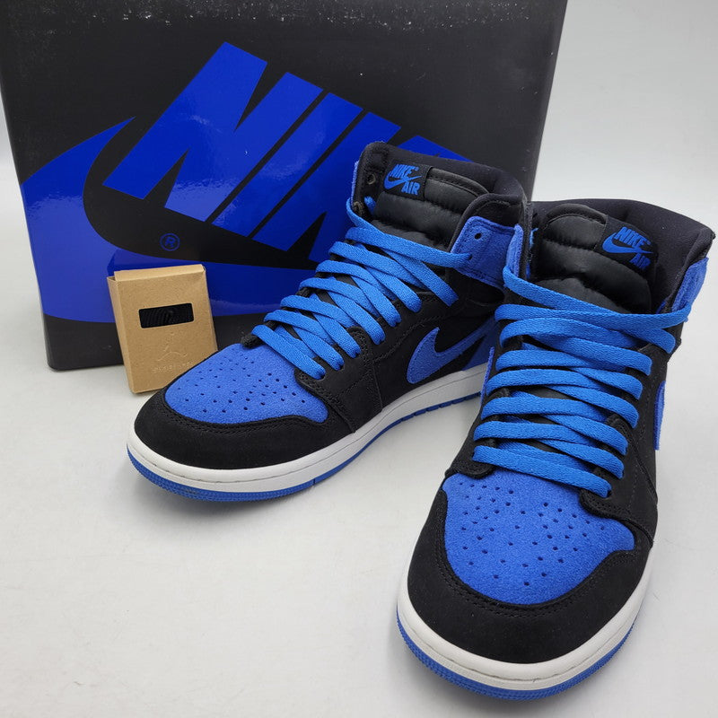 【中古品】【メンズ】 NIKE ナイキ DZ5485-042 AIR JORDAN 1 RETRO HIGH OG ROYAL REIMAGINED エア ジョーダン 1 レトロ ハイ OG ロイヤル リイマジンド スニーカー 靴 160-260416-kh-11-izu サイズ：27.5 カラー：BLACK/ROYAL BLUE/WHITE 万代Net店