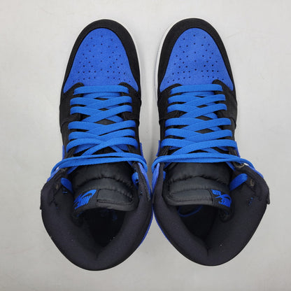 【中古品】【メンズ】 NIKE ナイキ DZ5485-042 AIR JORDAN 1 RETRO HIGH OG ROYAL REIMAGINED エア ジョーダン 1 レトロ ハイ OG ロイヤル リイマジンド スニーカー 靴 160-260416-kh-11-izu サイズ：27.5 カラー：BLACK/ROYAL BLUE/WHITE 万代Net店