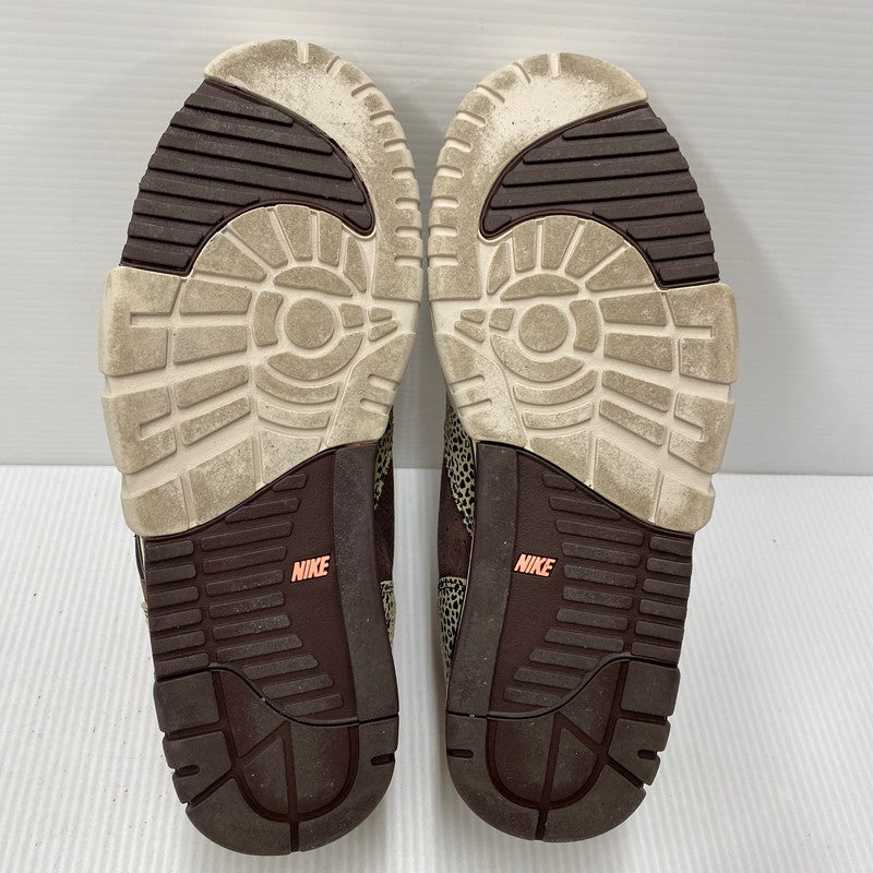 【中古品】【メンズ】 NIKE SB ナイキエスビー × ARTS REC アーツレック AIR TRAINER 1 QS IF0501-200 エア トレーナー 1 QS スニーカー シューズ 靴 160-260416-as-03-izu サイズ：27.5cm カラー：LIMESTONE/PINK QUARTZ-EARTH 万代Net店