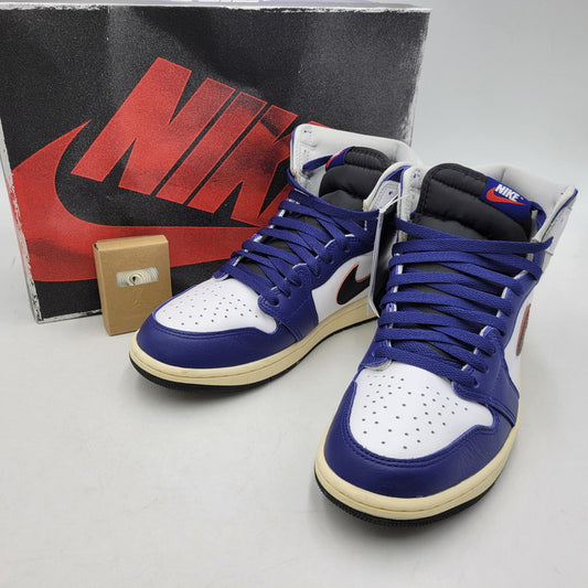 【中古品】【メンズ】 NIKE ナイキ DZ5485-100 AIR JORDAN 1 HIGH OG RARE AIR DEEP ROYAL BLUE エア ジョーダン 1 ハイ OG レア エア ディープ ロイヤル ブルー スニーカー 靴 160-260416-kh-12-izu サイズ：27.5 カラー：WHITE/BLACK-NEUTRAL GREY 万代Net店