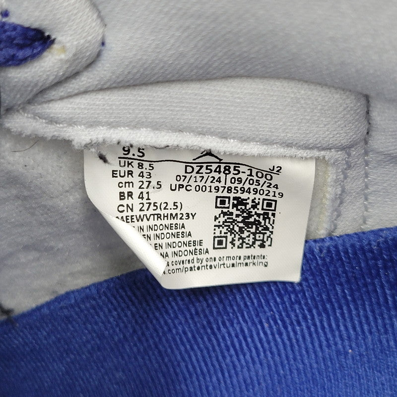 【中古品】【メンズ】 DZ5485-100 AIR JORDAN 1 HIGH OG RARE AIR DEEP ROYAL BLUE エア ジョーダン 1 ハイ OG レア エア ディープ ロイヤル ブルー スニーカー 靴 160-260416-kh-12-izu サイズ：27.5 カラー：WHITE/BLACK-NEUTRAL GREY 万代Net店