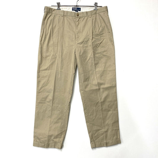 【中古品】【メンズ】 Polo by Ralph Lauren ポロバイラルフローレン HAMMOND PANT ハモンド パンツ ボトムス 157-260417-kh-13-izu サイズ：38×30 カラー：ベージュ 万代Net店