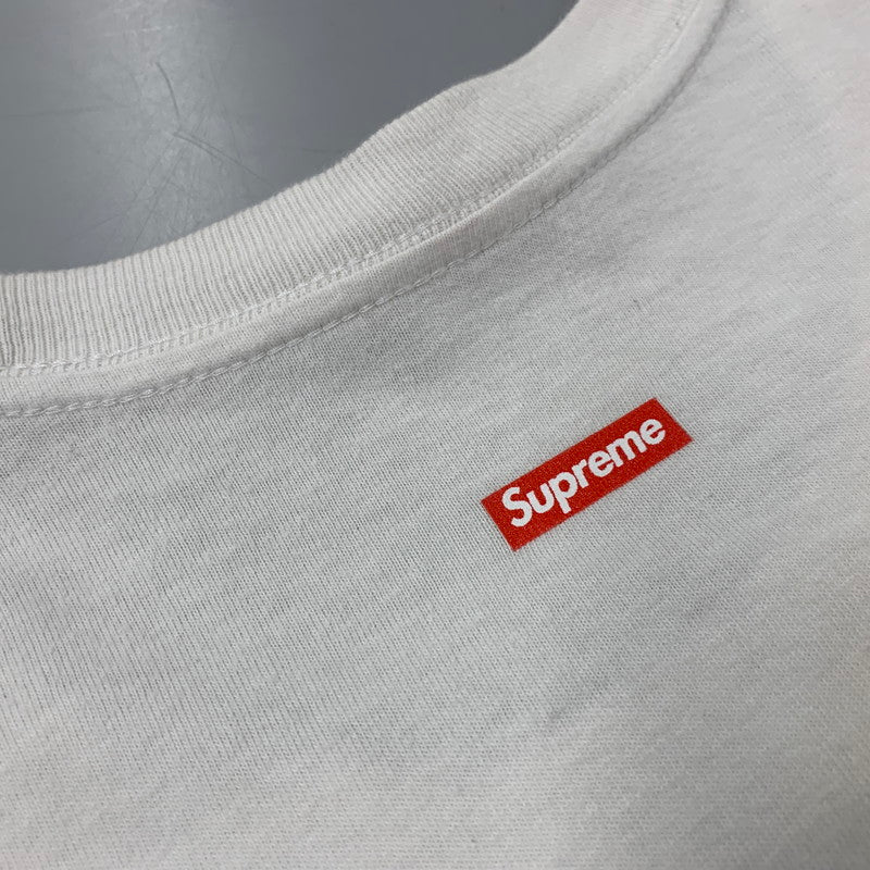 【中古品】【メンズ】 SUPREME シュプリーム PHAROAH SANDERS TEE ファラオ サンダース Tシャツ トップス 149-260728-kh-14-izu サイズ：XL カラー：ホワイト 万代Net店