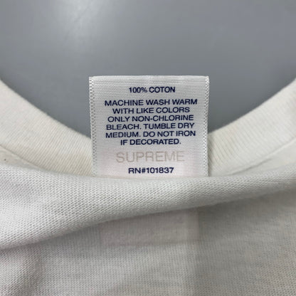 【中古品】【メンズ】 SUPREME シュプリーム PHAROAH SANDERS TEE ファラオ サンダース Tシャツ トップス 149-260728-kh-14-izu サイズ：XL カラー：ホワイト 万代Net店