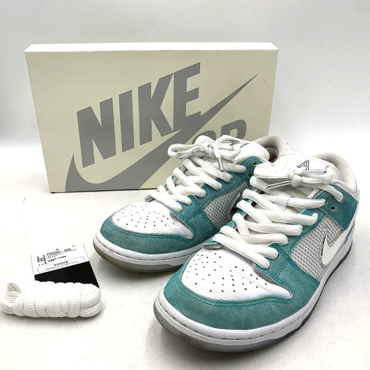 【中古品】【メンズ】 NIKE SB ナイキエスビー × APRIL SKATEBOARDS エイプリル スケートボード FD2562-400 DUNK LOW PRO QS ダンク ロー プロ スニーカー 靴 160-260416-kh-16-izu サイズ：27 カラー：RACER BLUE/METALLIC SILVER 万代Net店