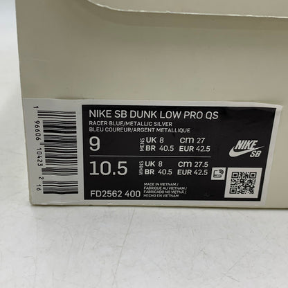 【中古品】【メンズ】 × APRIL SKATEBOARDS エイプリル スケートボード FD2562-400 DUNK LOW PRO QS ダンク ロー プロ スニーカー 靴 160-260416-kh-16-izu サイズ：27 カラー：RACER BLUE/METALLIC SILVER 万代Net店