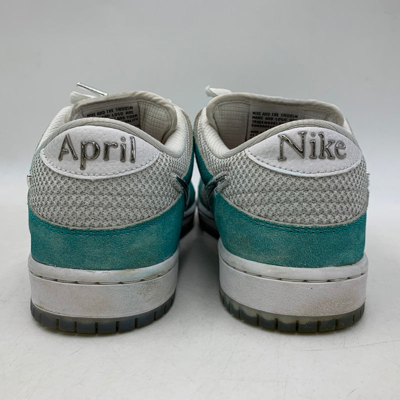 【中古品】【メンズ】 × APRIL SKATEBOARDS エイプリル スケートボード FD2562-400 DUNK LOW PRO QS ダンク ロー プロ スニーカー 靴 160-260416-kh-16-izu サイズ：27 カラー：RACER BLUE/METALLIC SILVER 万代Net店