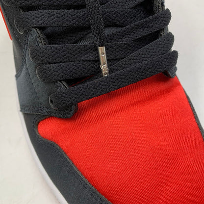 【中古品】【メンズ】 NIKE ナイキ FD4810-061 WOMEN'S AIR JORDAN 1 RETRO HIGH OG SATIN BRED ウィメンズ エア ジョーダン 1 レトロ ハイ サテンブレッド スニーカー 靴 160-260416-kh-18-izu サイズ：28 カラー：BLACK/UNIVERSTY RED-WHITE 万代Net店