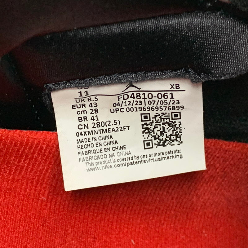 【中古品】【メンズ】 NIKE ナイキ FD4810-061 WOMEN'S AIR JORDAN 1 RETRO HIGH OG SATIN BRED ウィメンズ エア ジョーダン 1 レトロ ハイ サテンブレッド スニーカー 靴 160-260416-kh-18-izu サイズ：28 カラー：BLACK/UNIVERSTY RED-WHITE 万代Net店
