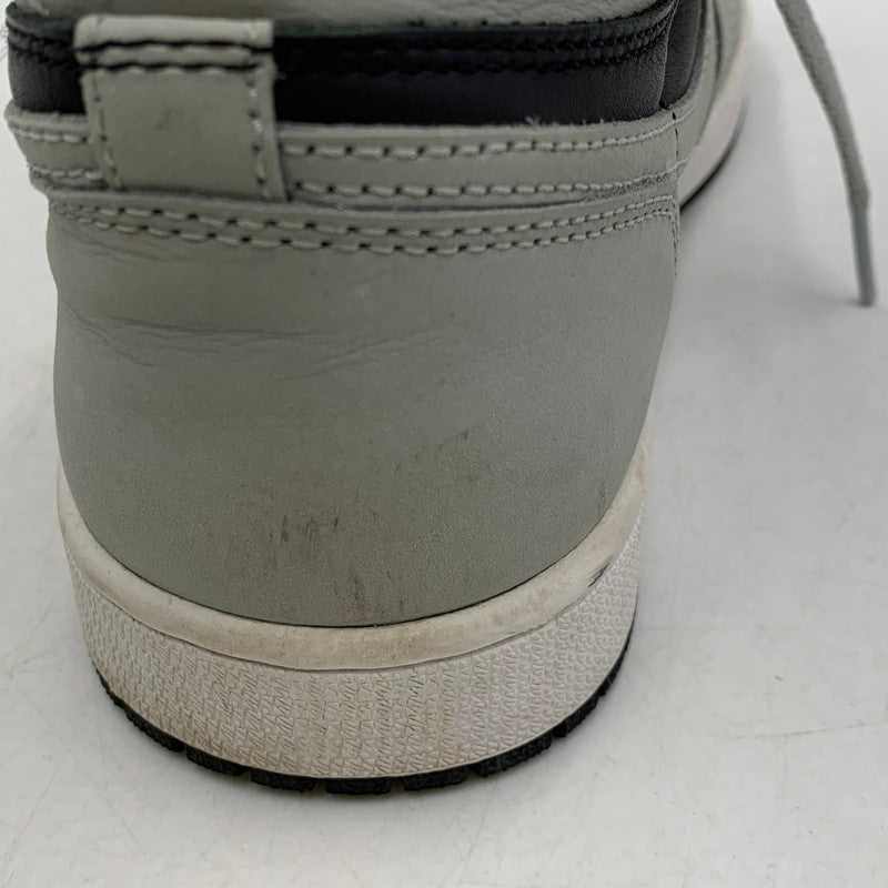 【中古品】【メンズ】 NIKE ナイキ 555088-035 AIR JORDAN 1 HIGH OG SHADOW 2.0 エア ジョーダン ハイ シャドウ 2.0 スニーカー 靴 160-260416-kh-17-izu サイズ：26.5 カラー：BLACK/LIGHT SMOKE GREY/WHITE 万代Net店