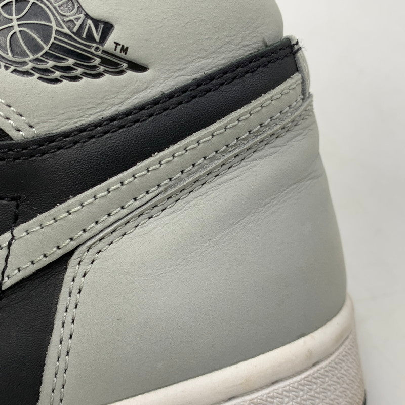 【中古品】【メンズ】 NIKE ナイキ 555088-035 AIR JORDAN 1 HIGH OG SHADOW 2.0 エア ジョーダン ハイ シャドウ 2.0 スニーカー 靴 160-260416-kh-17-izu サイズ：26.5 カラー：BLACK/LIGHT SMOKE GREY/WHITE 万代Net店