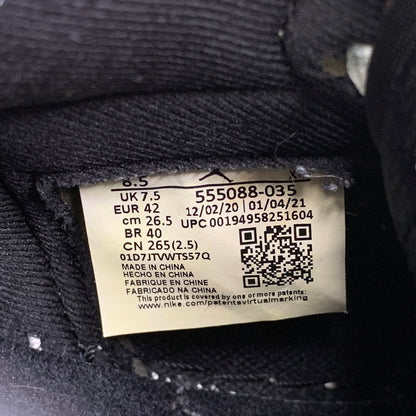 【中古品】【メンズ】 NIKE ナイキ 555088-035 AIR JORDAN 1 HIGH OG SHADOW 2.0 エア ジョーダン ハイ シャドウ 2.0 スニーカー 靴 160-260416-kh-17-izu サイズ：26.5 カラー：BLACK/LIGHT SMOKE GREY/WHITE 万代Net店