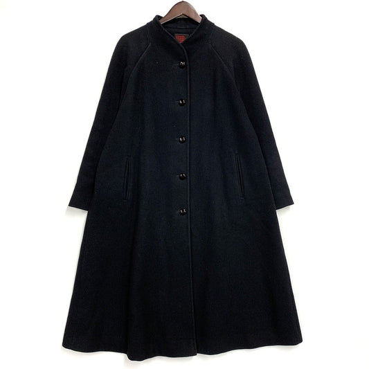 【現状渡し品】【レディース】 MACKINTOSH MONTELLO マッキントッシュ モンテロ USA製 WOOL LONG COAT "BLACK" 168-260417-kh-21-izu サイズ：12 カラー：ブラック 万代Net店