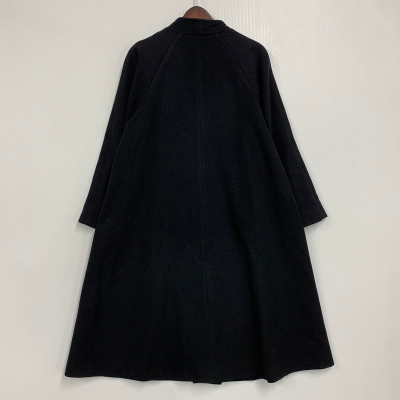 【現状渡し品】【レディース】 MACKINTOSH MONTELLO マッキントッシュ モンテロ USA製 WOOL LONG COAT "BLACK" 168-260417-kh-21-izu サイズ：12 カラー：ブラック 万代Net店