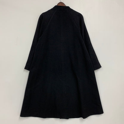 【現状渡し品】【レディース】 MACKINTOSH MONTELLO マッキントッシュ モンテロ USA製 WOOL LONG COAT "BLACK" 168-260417-kh-21-izu サイズ：12 カラー：ブラック 万代Net店