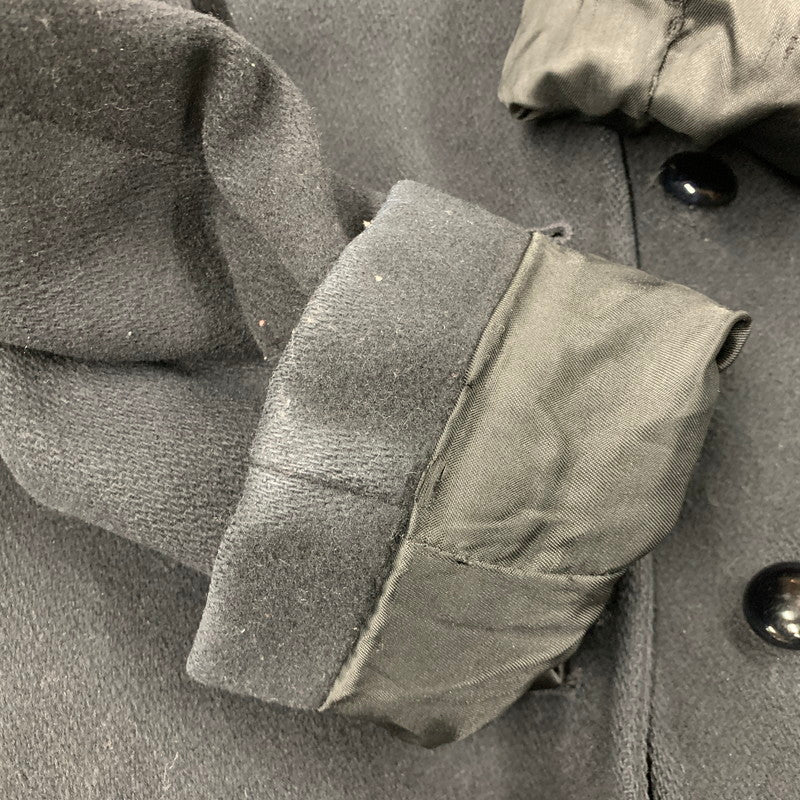 【現状渡し品】【レディース】 MACKINTOSH MONTELLO マッキントッシュ モンテロ USA製 WOOL LONG COAT "BLACK" 168-260417-kh-21-izu サイズ：12 カラー：ブラック 万代Net店