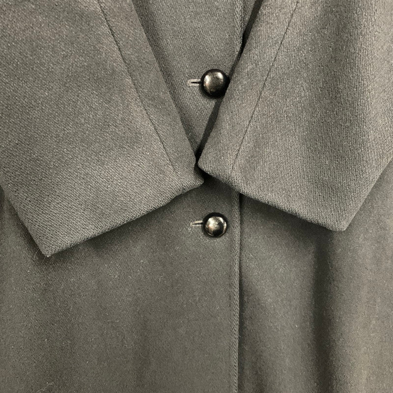 【現状渡し品】【レディース】 MACKINTOSH MONTELLO マッキントッシュ モンテロ USA製 WOOL LONG COAT "BLACK" 168-260417-kh-21-izu サイズ：12 カラー：ブラック 万代Net店