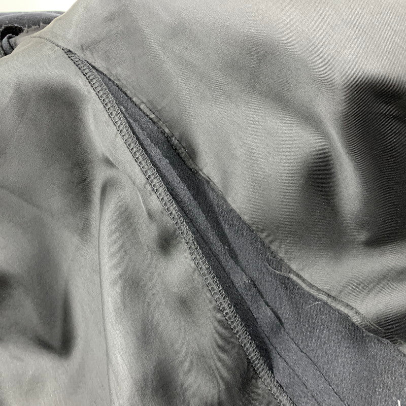 【現状渡し品】【レディース】 MACKINTOSH MONTELLO マッキントッシュ モンテロ USA製 WOOL LONG COAT "BLACK" 168-260417-kh-21-izu サイズ：12 カラー：ブラック 万代Net店