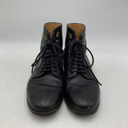 【現状渡し品】【レディース】 A.P.C. アーペーセー LACE UP SHORT BOOTS H54003 レースアップショートブーツ シューズ 靴 167-260416-as-13-izu サイズ：37 カラー：ブラック 万代Net店