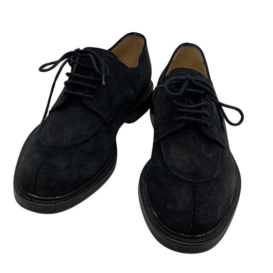 【中古品】【レディース】 CANYON キャニオン U CHIP SUEDE SHOES Uチップ スエード シューズ フランス製 靴 167-260416-as-14-izu サイズ：39 カラー：ブラック 万代Net店