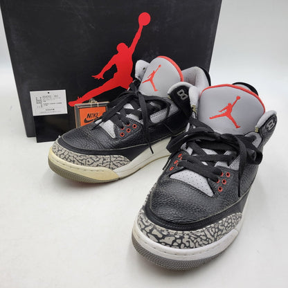 【中古品】【メンズ】 AIR JORDAN 3 RETRO OG 854262-001 エア ジョーダン 3 レトロ OG スニーカー シューズ 靴 160-260417-as-09-izu サイズ：28cm カラー：BLACK/FIRE RED-CEMENT GREY 万代Net店
