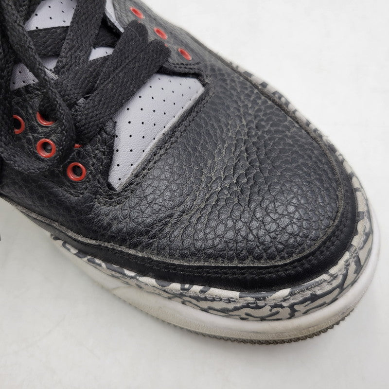 【中古品】【メンズ】 AIR JORDAN 3 RETRO OG 854262-001 エア ジョーダン 3 レトロ OG スニーカー シューズ 靴 160-260417-as-09-izu サイズ：28cm カラー：BLACK/FIRE RED-CEMENT GREY 万代Net店